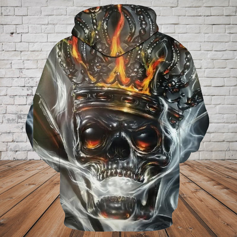 Skull 3D Hoodie - 1131