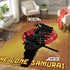 Personalized Samurai Lonely Warriors Area Rug 07457