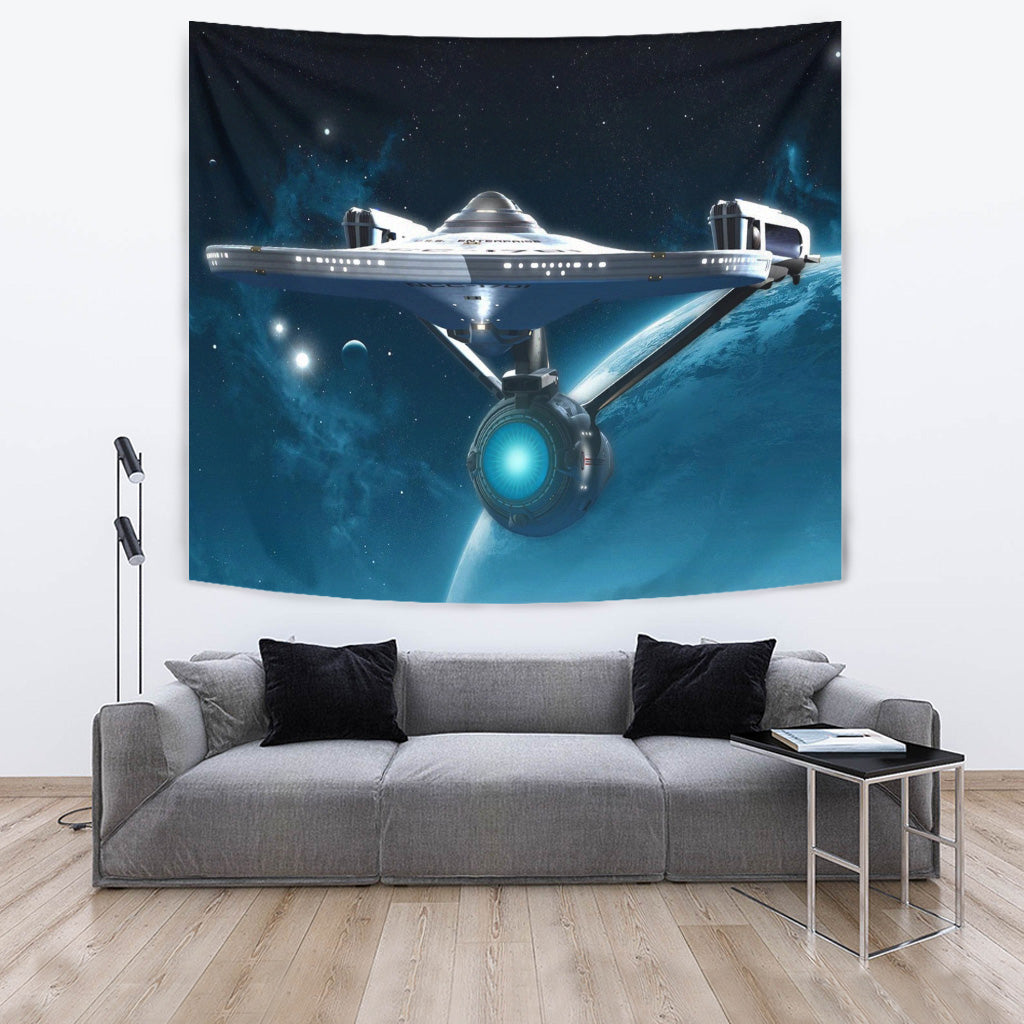 ST Starship Enterprise NCC-1701 Tapestry 06193