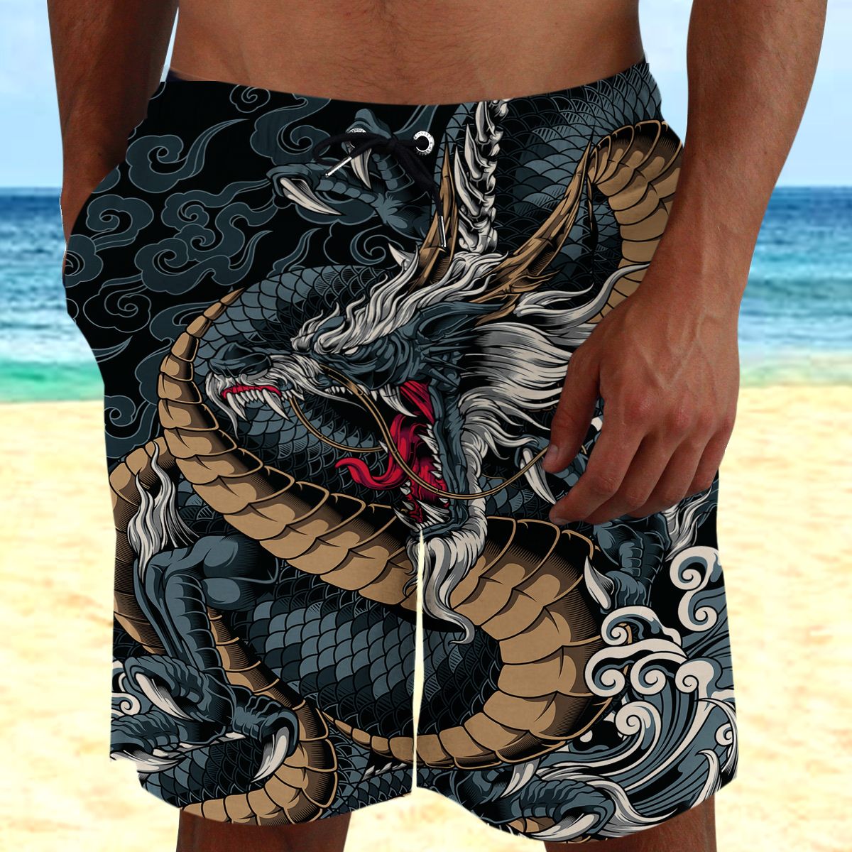 Samurai Dragon Ryujin Short 09466