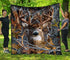 Deer Hunting Camp Quilt 06725
