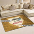 Personalized Home Plate Area Rug 06443