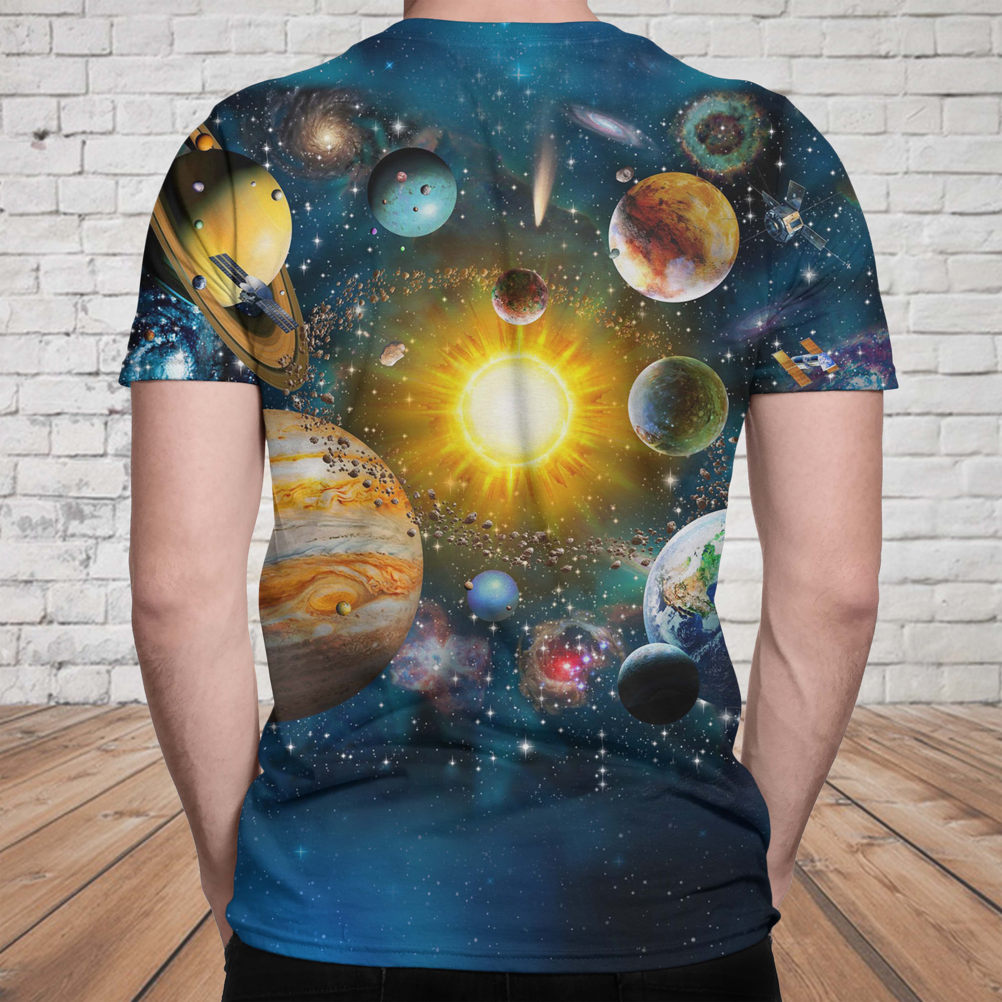 Our Solar System 3D T-Shirt 06353