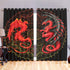 Phoenix vs Dragon Window Curtain 07264