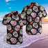 Sugar Skull Pattern Hawaii Shirts 06709