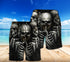 Skull Combo Cap and Beach Shorts 09035