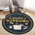 Personalized Home Kitchen Welcome Round Mat 07970