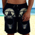 Skull of Hearts Beach Shorts 06346