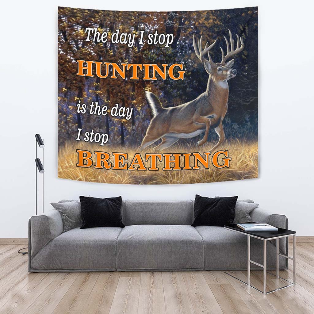 Hunting Deer Tapestry 06590