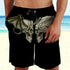 Skull Wing Evil vs Angel Beach Shorts 04954
