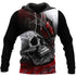 Skulls And Gothic 3D Hoodie 07626