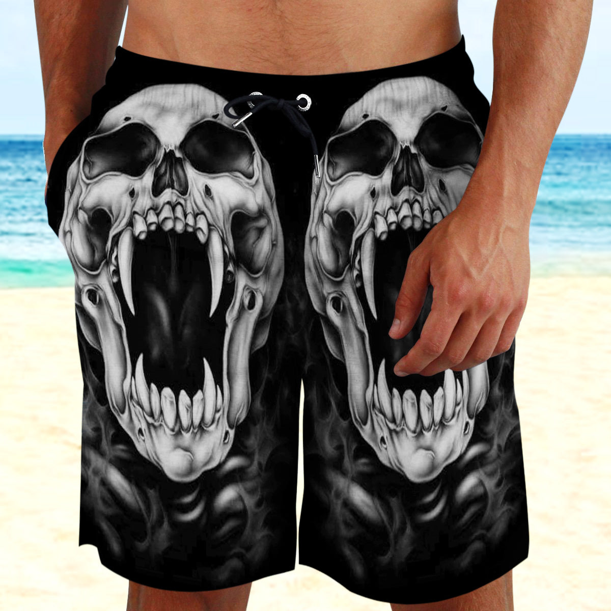 Skull Beach Shorts 06227
