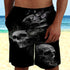 Skull See no evil Hawaii Shirt and Beach Shorts 09322