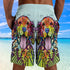 Dog Colorful Beach Shorts 06648
