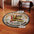 Quilting Room Vintage Welcome Round Mat 07412