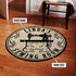 Personalized Sewing Room Round Mat 07849