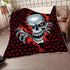 Skull Devil Reaching Blanket 08636