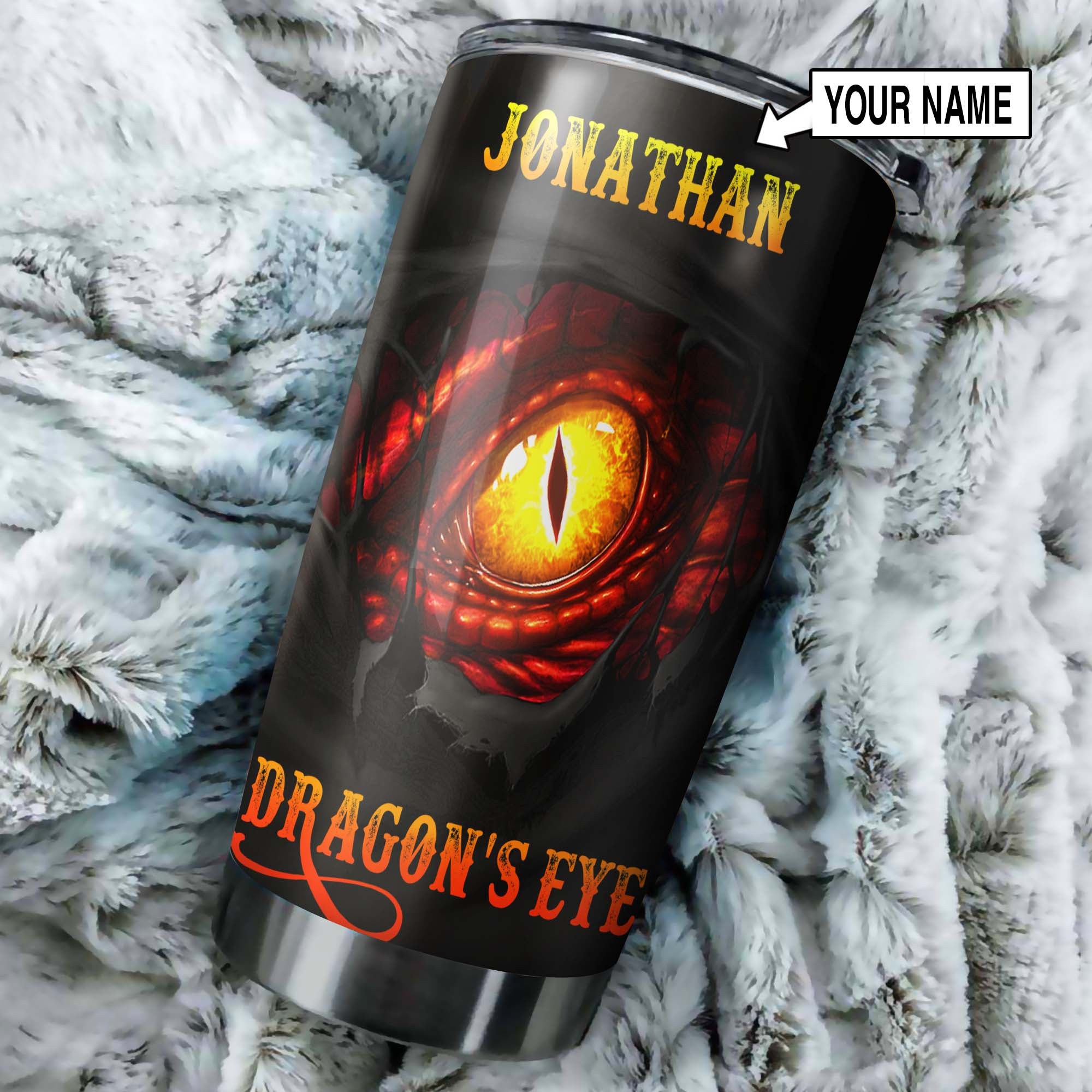 Personalized Dragon's Eye Tumbler 07566