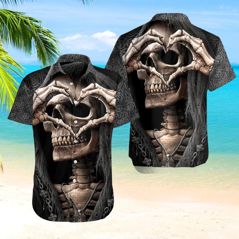Skull Hawaii Shirts 08595