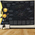 The Solar system our suns family map Tapestry 06151