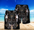 Skull Combo Beach Shorts and Hawaii Shirt 08950