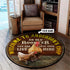 Personalized Chicken Coop Farm Home Decor Round Mat 07427