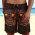 Lava Skull Beach Shorts 06160