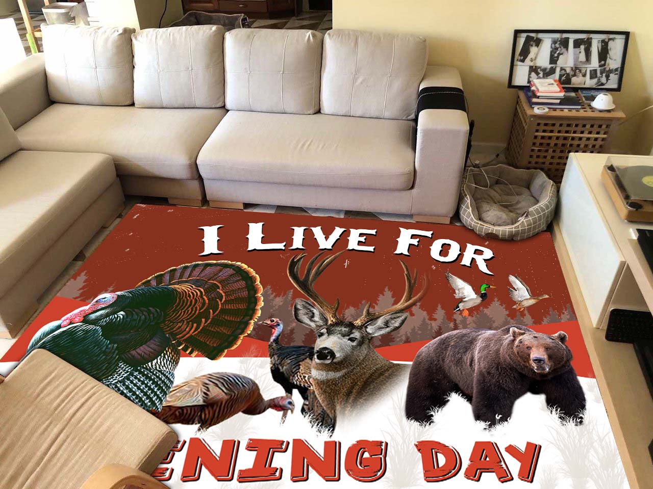 Hunting Rug I Live for Opening Day 06530