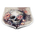 Skull 3D Combo Tank Top and Women Shorts 08823
