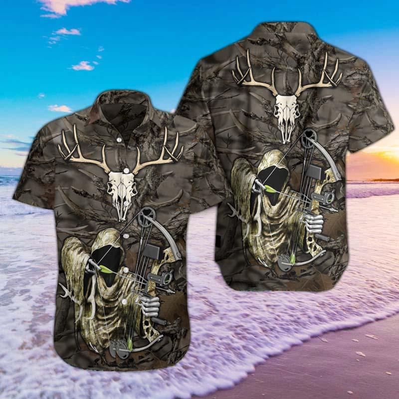 Hunting Reaper Hawaii Shirts 06663