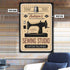 Personalized Tailor Shop Sewing Studio Metal Sign 07845