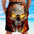 Skull Blast Beach Shorts 05003
