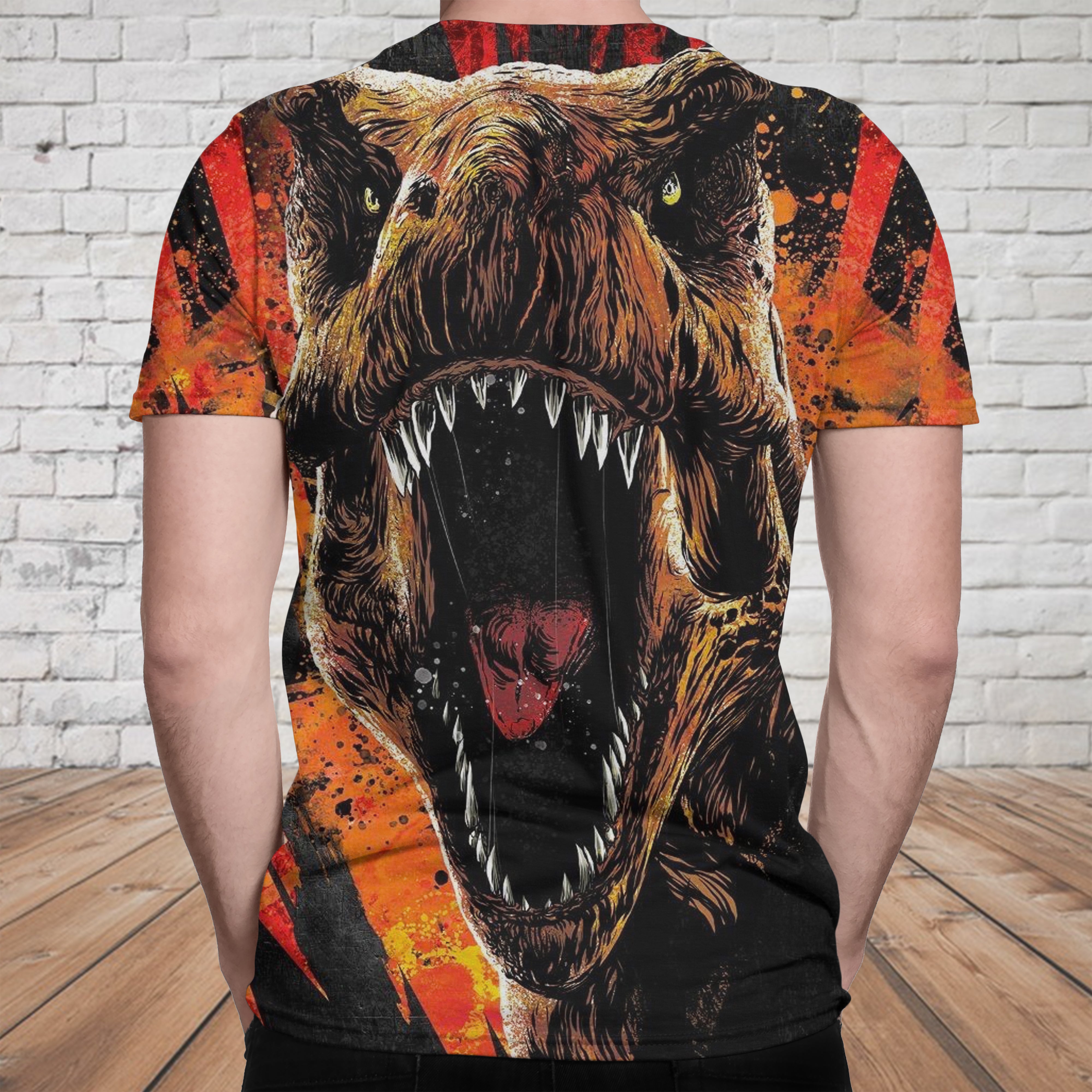 Tyrannosaurus Rex 3D T-Shirt 06308