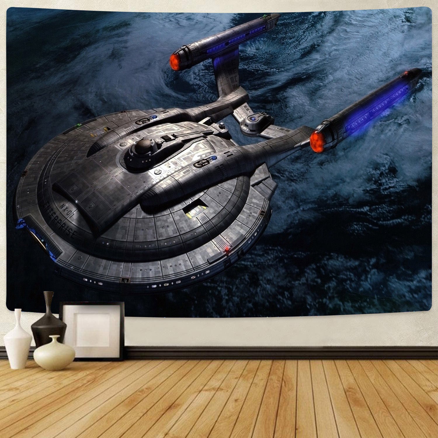 ST Starship Enterprise NX-01 Tapestry 06196