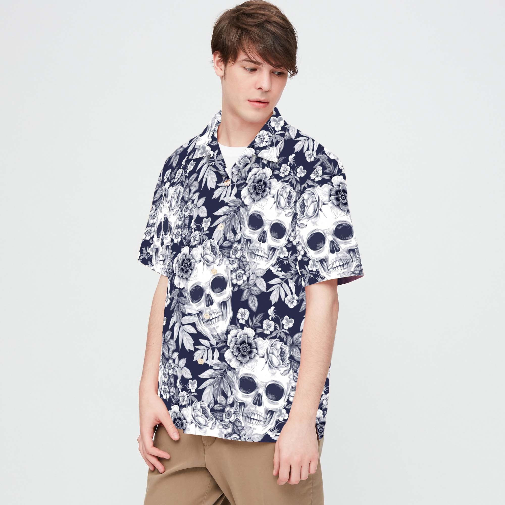 Skull Flower Hawaii shirts 06609