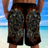 The Jester Skull Beach Shorts 05008