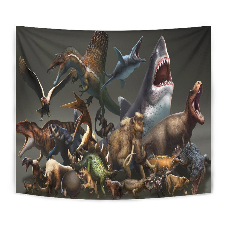 22 Prehistoric Creatures Tapestry 06199