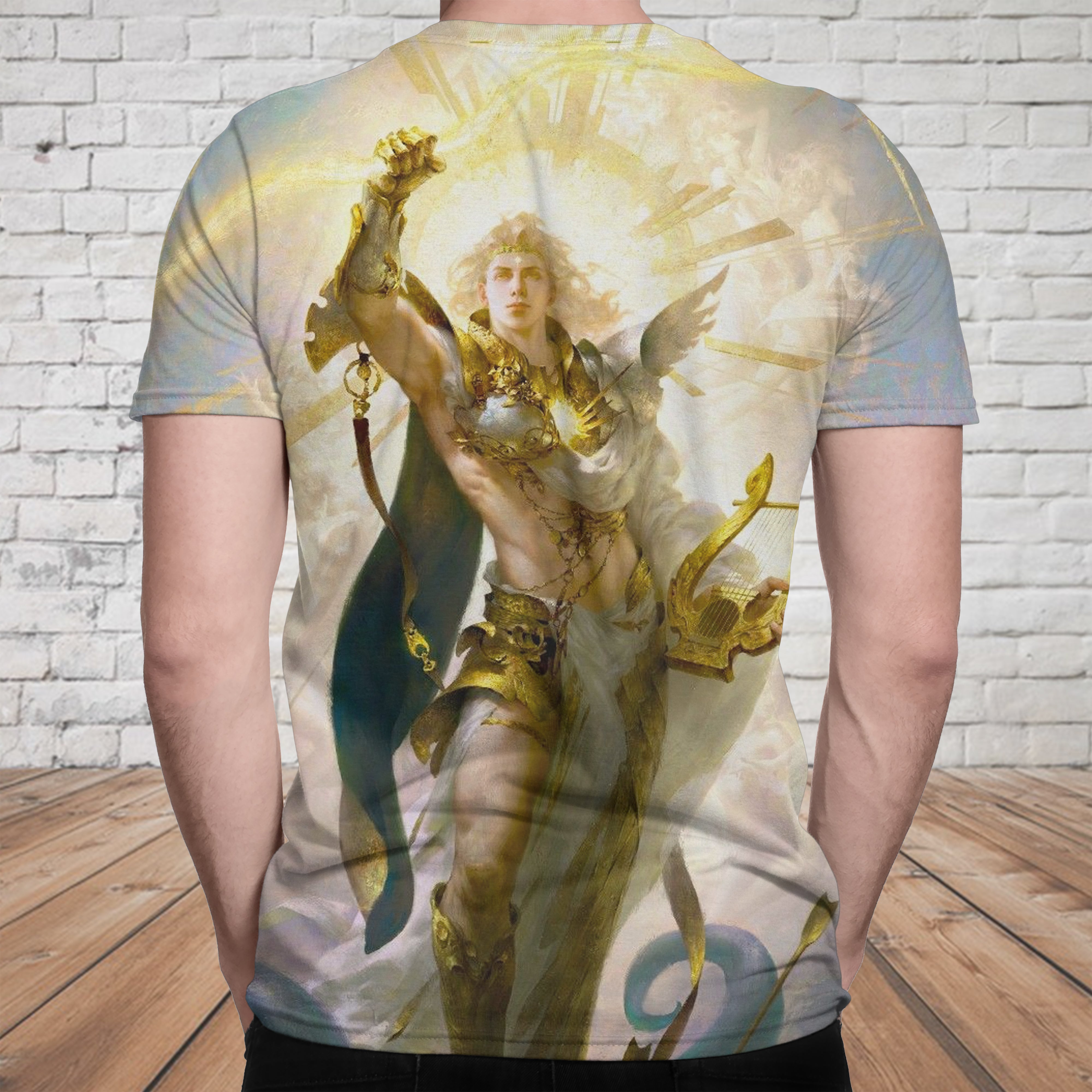 Apollo God in Greek Mythology 3D t-shirt 06080