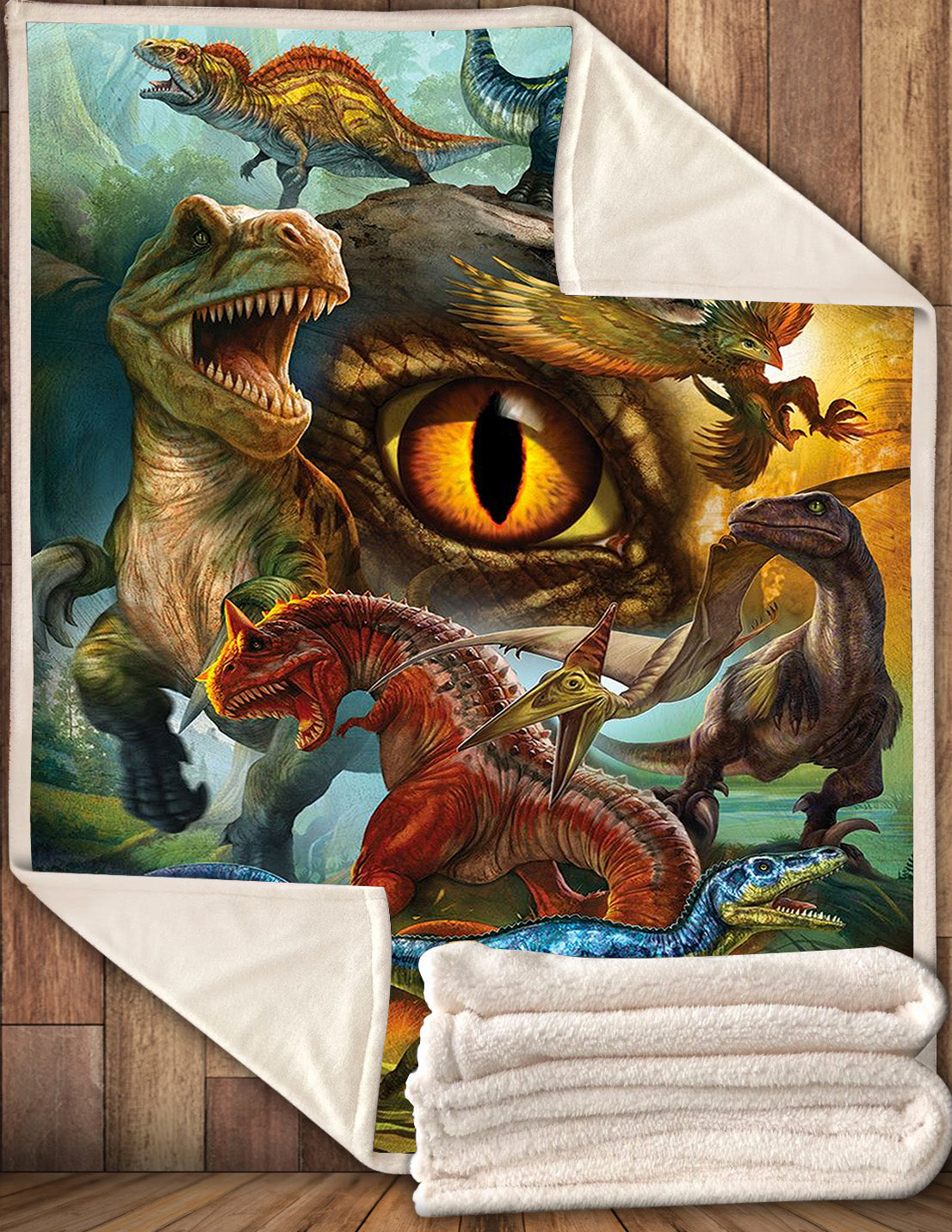 Carnivorous Dinosaurs Blanket 06306