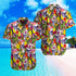 Skull With Flowers Pattern Hawaii Shirts 08700
