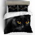 Black Cat Bedding Set 06108