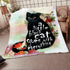 Black Cat Blanket 06115