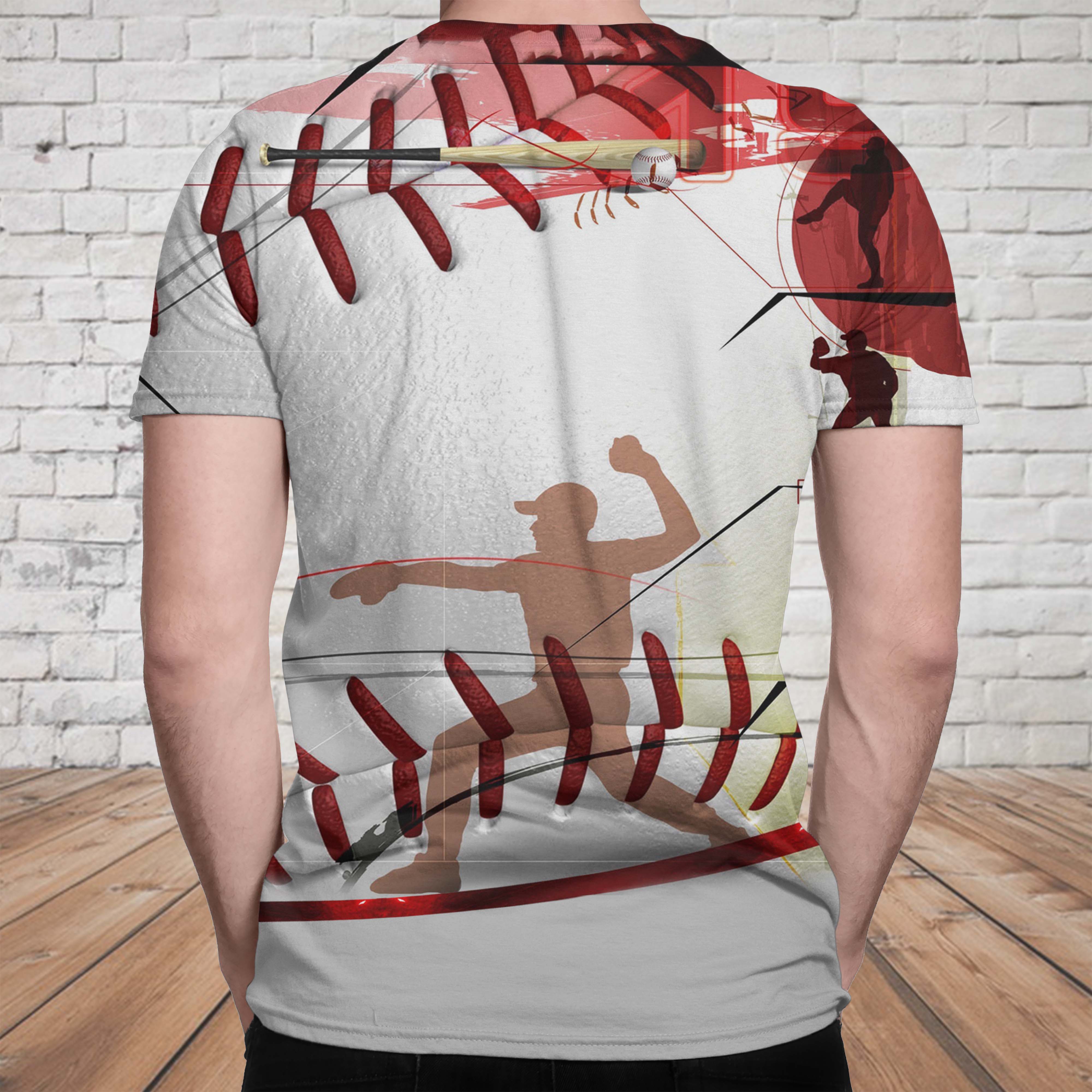 Baseball 3D T-Shirt 06351