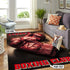 Personalized Boxing Gloves Rug 07522