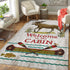 Welcome To the Cabin Area Rug 06656