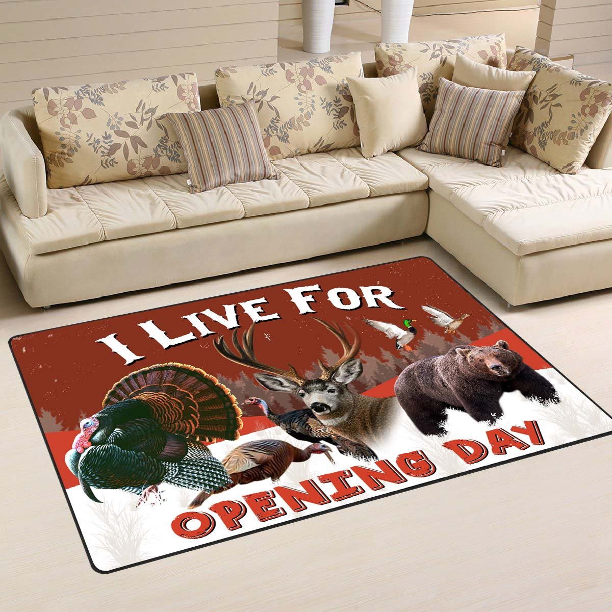 Hunting Rug I Live for Opening Day 06530