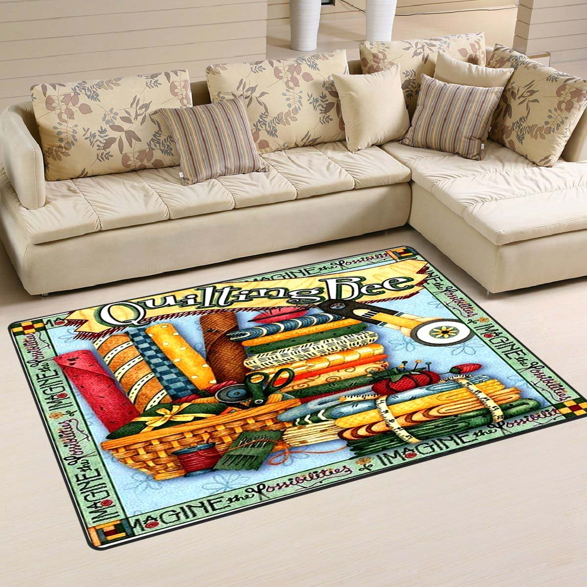 Quilting Bee Quilting Lovers Area Rug 07411