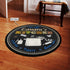 Personalized Home Kitchen Welcome Round Mat 07970