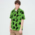 Black Cat with Flowers Hawaii Shirts 06651