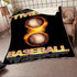 Baseball Blanket 06301